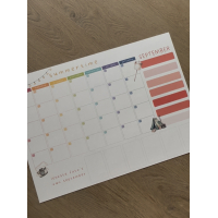 Zomerkalender - Digitale download